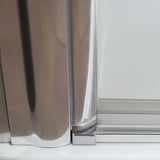 Roth Tower Line sprchové dveře 90 cm v lesklém chromu s čirým sklem a otočným otevíráním