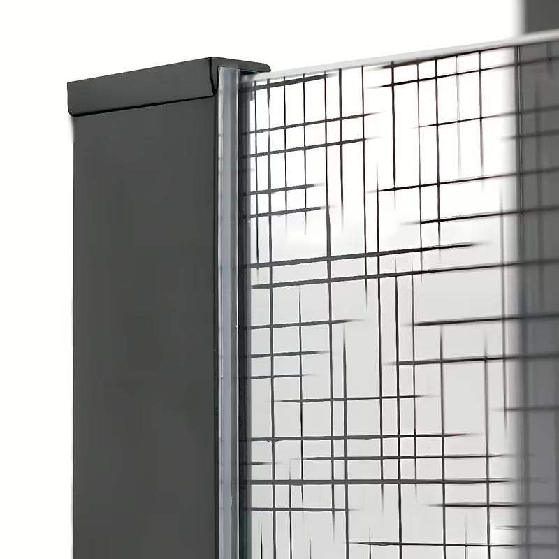 Roth Walk In Line sprchová zástěna Walk-In 80 cm v lesklém chromu s transparentním dekorem