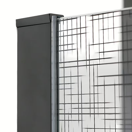 Roth Walk In Line sprchová zástěna Walk-In 80 cm v lesklém chromu s transparentním dekorem