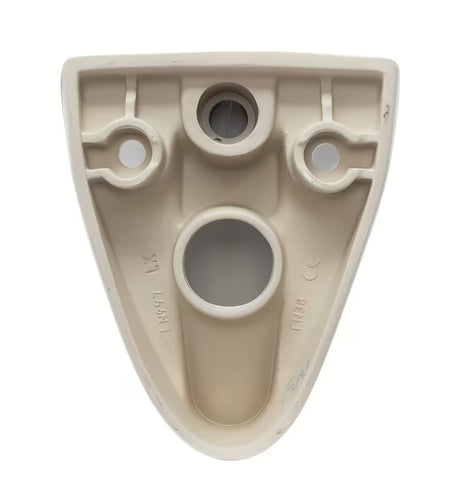 Bílé závěsné WC S-Line Pro z lesklé keramiky se zadním odpadem