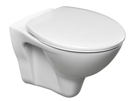 Závěsný WC set S-Line Pro s modulem Geberit Kombifix, sedátkem URBAN a bílým tlačítkem Sigma 01.