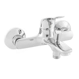 Páková nástěnná vanová baterie S-Line S-line Pro v chromovém provedení se zaobleným designem