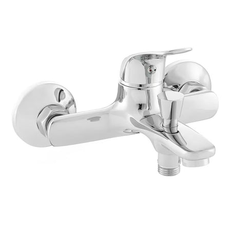 Páková nástěnná vanová baterie S-Line S-line Pro v chromovém provedení se zaobleným designem