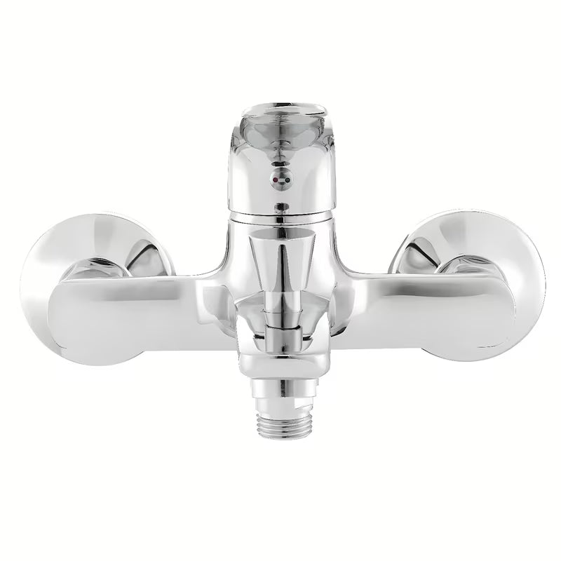 Páková nástěnná vanová baterie S-Line S-line Pro v chromovém provedení se zaobleným designem
