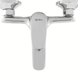 Páková nástěnná vanová baterie S-Line S-line Pro v chromovém provedení se zaobleným designem