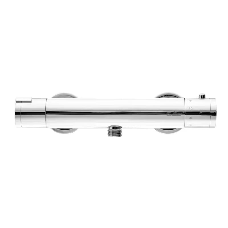 Termostatická sprchová baterie S-Line Pro v chromové povrchové úpravě pro bezpečné a pohodlné sprchování.