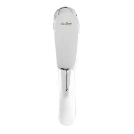 Chromová dřezová baterie S-Line S-Line Pro s otočným ramínkem a pákovým ovládáním.