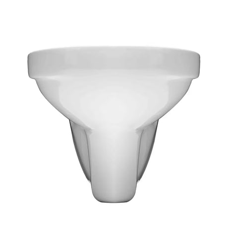 Bílé závěsné WC SIKO S-Line Pro bez splachovacího okruhu s vodorovným odpadem.