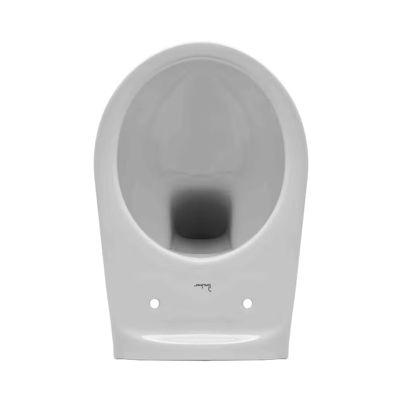 Bílé závěsné WC SIKO S-Line Pro bez splachovacího okruhu s vodorovným odpadem.