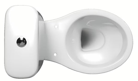 Stojící WC kombi S-Line Pro v bílé barvě s hlubokým splachováním a duálním splachováním 3/6 l