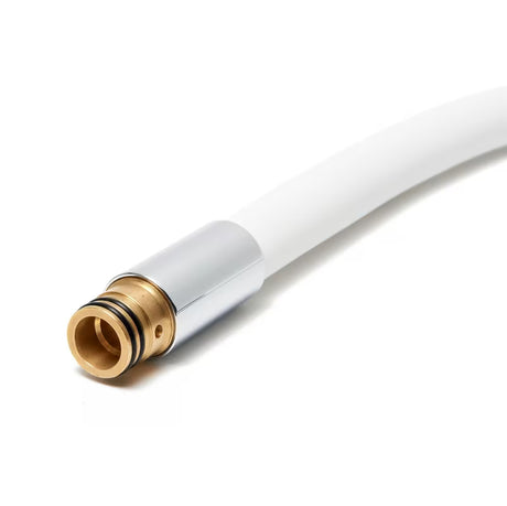 Matně bílé raménko S-line Pro s minimalistickým designem pro koupelnu nebo kuchyni.