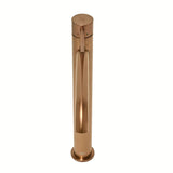 Vysoká páková umyvadlová baterie SAT Aurum v povrchu rose gold brushed s kulatým designem