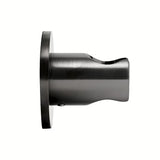 Pevný držák sprchy SAT Aurum s kulatým designem v provedení broušený gun metal.