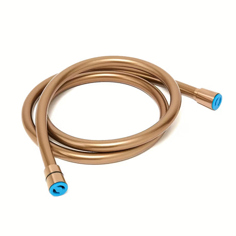 Sprchová hadice SAT Aurum 150 cm v broušeném rose gold se zámkem proti přetočení