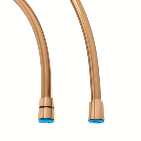 Sprchová hadice SAT Aurum 150 cm v broušeném rose gold se zámkem proti přetočení