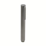 Ruční sprcha SAT Aurum v povrchové úpravě broušený gun metal s kulatým minimalistickým designem.