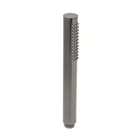 Ruční sprcha SAT Aurum v povrchové úpravě broušený gun metal s kulatým minimalistickým designem.