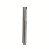 Ruční sprcha SAT Aurum v povrchové úpravě broušený gun metal s kulatým minimalistickým designem.