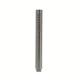 Ruční sprcha SAT Aurum v povrchové úpravě broušený gun metal s kulatým minimalistickým designem.
