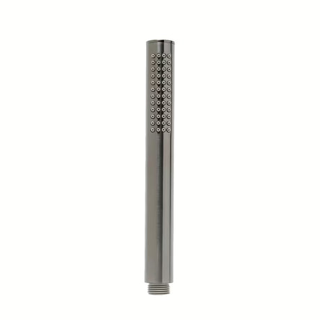 Ruční sprcha SAT Aurum v povrchové úpravě broušený gun metal s kulatým minimalistickým designem.
