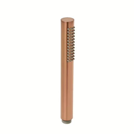 Ruční sprcha SAT Aurum v provedení rose gold brushed s kulatým designem a ergonomickou rukojetí.