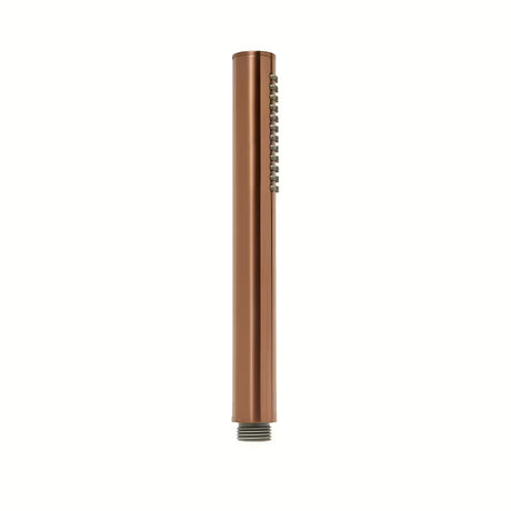 Ruční sprcha SAT Aurum v provedení rose gold brushed s kulatým designem a ergonomickou rukojetí.