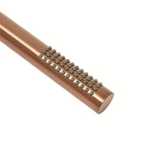 Ruční sprcha SAT Aurum v provedení rose gold brushed s kulatým designem a ergonomickou rukojetí.