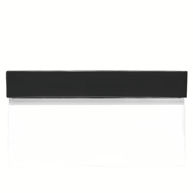 Závěsná koupelnová skříňka s keramickým umyvadlem SAT B-Way 1 v bílém lesku 99x45x30 cm