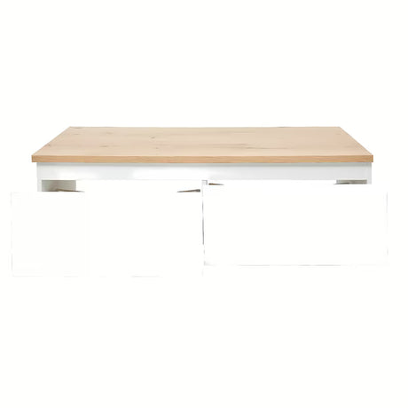 Závěsná koupelnová skříňka SAT B-Way 1 s krycí deskou v bílém lesku, 119x30x45 cm
