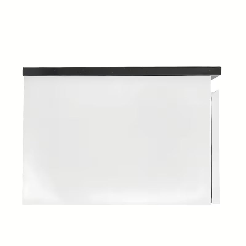 Závěsná koupelnová skříňka SAT B-Way 1 v bílém lesku s krycí deskou 119x45x30 cm