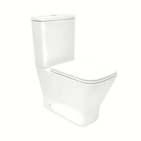 Bílé WC kombi SAT B-Way s vírovým splachováním, nádržkou a sedátkem se SoftClose