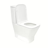 Bílé WC kombi SAT B-Way s vírovým splachováním, nádržkou a sedátkem se SoftClose