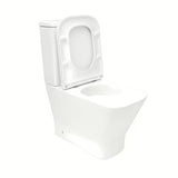 Bílé WC kombi SAT B-Way s vírovým splachováním, nádržkou a sedátkem se SoftClose