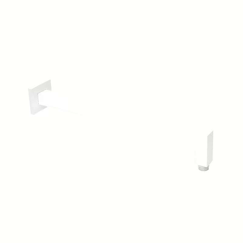 Sprchové rameno SAT B-Way v matné bílé barvě s moderním minimalistickým designem
