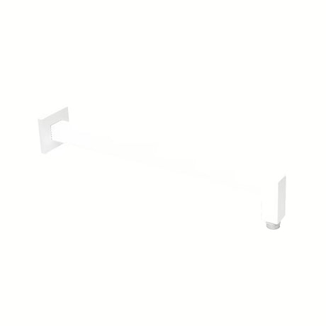 Sprchové rameno SAT B-Way v matné bílé barvě s moderním minimalistickým designem