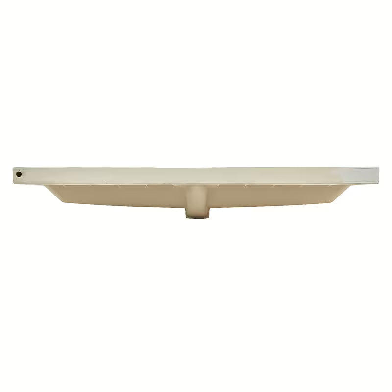 Bílé keramické nábytkové umyvadlo SAT B-Way 100,5x46,3 cm s otvorem pro baterii uprostřed