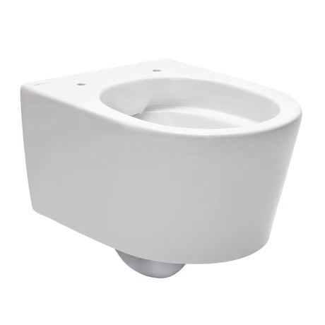 Závěsné WC SAT Brevis v bílé barvě se skrytým uchycením a sedátkem SoftClose.