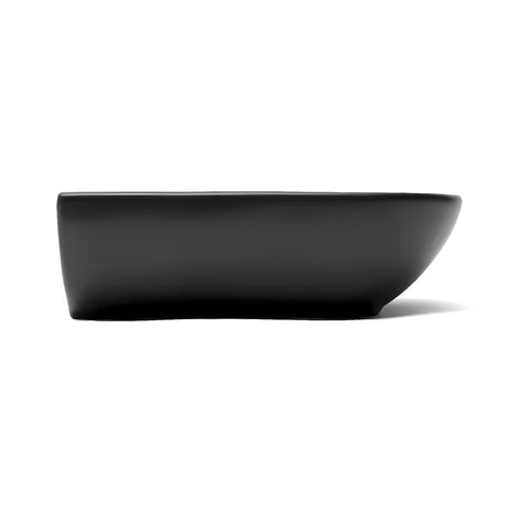 SAT Brevis závěsné keramické umyvadlo 50 x 38,5 cm v černé matné barvě