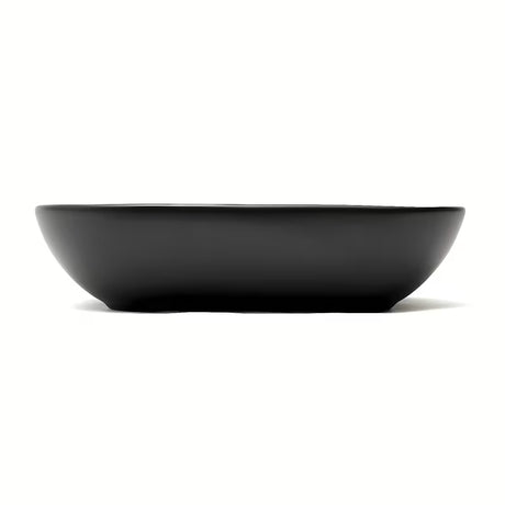 SAT Brevis závěsné keramické umyvadlo 50 x 38,5 cm v černé matné barvě