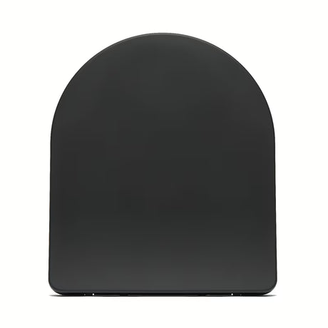 Černé WC sedátko SAT Brevis se SoftClose a EasyLock pro snadné sejmutí