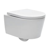 Závěsný WC set SAT Brevis s podomítkovou nádržkou Geberit Delta a ovládacím tlačítkem