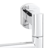 SAT Cube Way nástěnný držák ručníků a osušek se dvěma sklopnými rameny v provedení chrome.