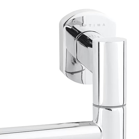 SAT Cube Way nástěnný držák ručníků a osušek se dvěma sklopnými rameny v provedení chrome.