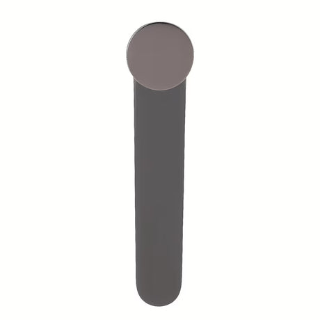 Vysoká umyvadlová baterie SAT Dark v povrchové úpravě PVD Gun Metal s pákovým ovládáním bez výpusti.
