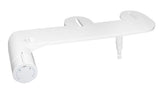 Bílé bidetovací podsedátko SAT Easybidet pro instalaci pod WC sedátko bez připojení k elektřině.