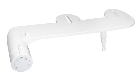 Bílé bidetovací podsedátko SAT Easybidet pro instalaci pod WC sedátko bez připojení k elektřině.
