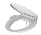 Bílé bidetovací podsedátko SAT Easybidet pro instalaci pod WC sedátko bez připojení k elektřině.