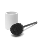 Bílá keramická WC štětka SAT Feel ve volně stojícím provedení