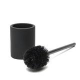 Volně stojící keramická WC štětka SAT Feel v matné černé barvě