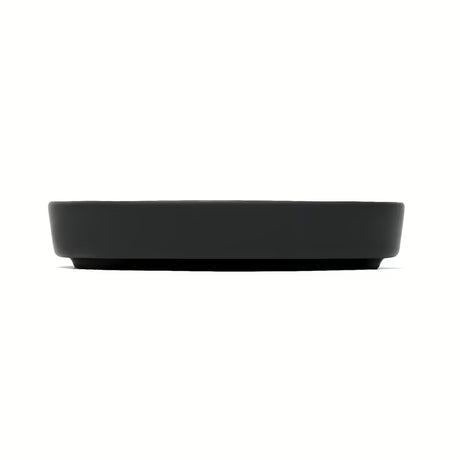 Keramická mýdlenka SAT Feel v matné černé barvě s minimalistickým designem